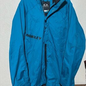 Oakley Men's Teal Performance Jacket size L